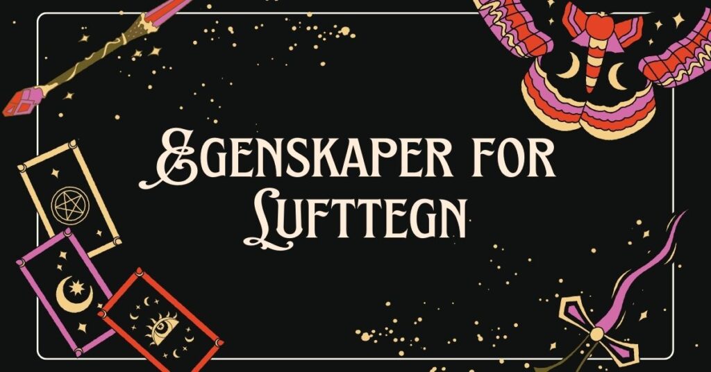 Egenskaper for Lufttegn